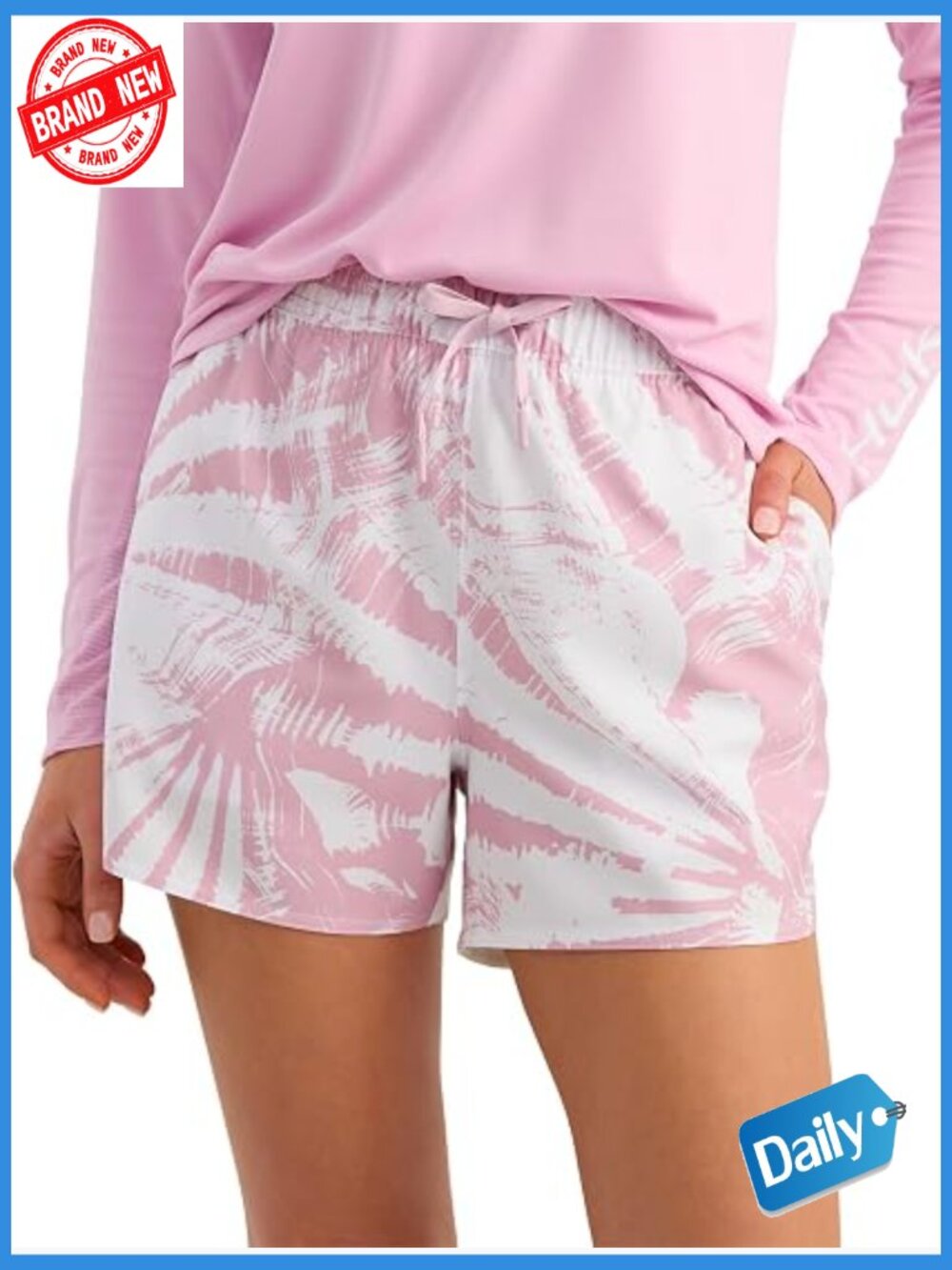 Women's Quick-Dry Fishing Shorts with Pockets